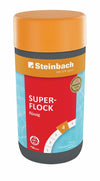 STEINBACH Superflock flüssig 1L - Flockungsmittel für Sandfilter - Entfernt Trübungen & bindet Schwebstoffe - Für glasklares Wasser