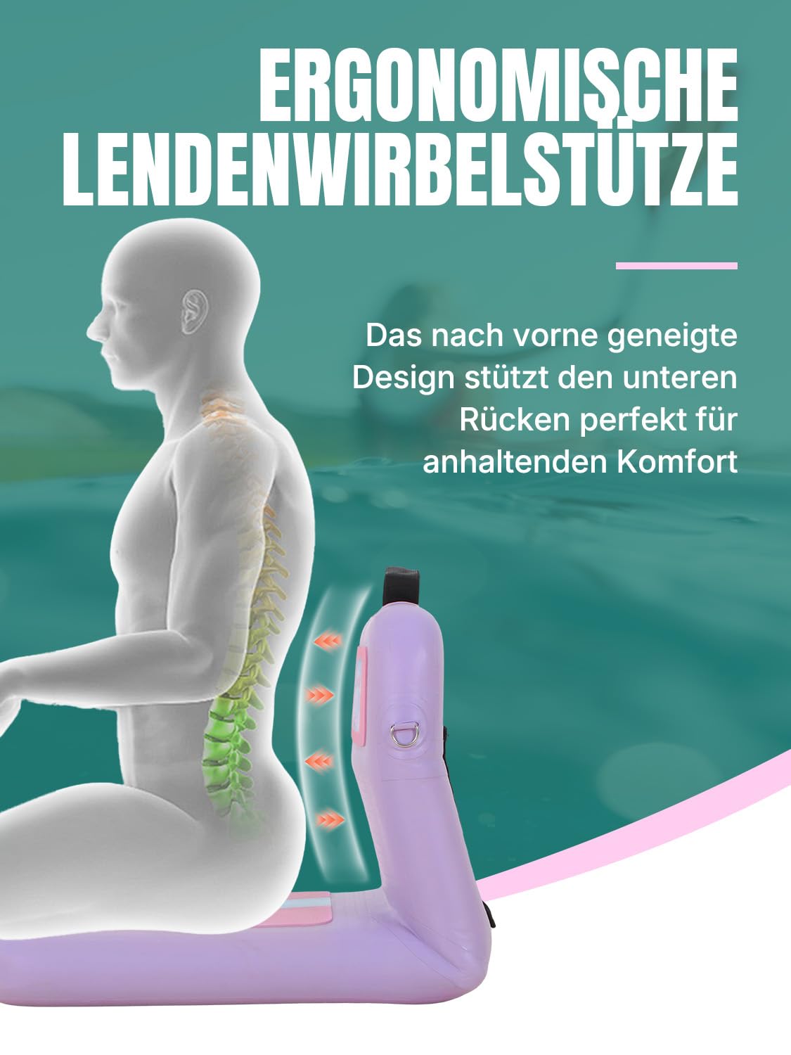 Niphean SUP Board 305cm mit Balancierflügel - Stand Up Paddle aufblasbar strapazierfähiges Zubehör Erwachsene Yoga multifunktional