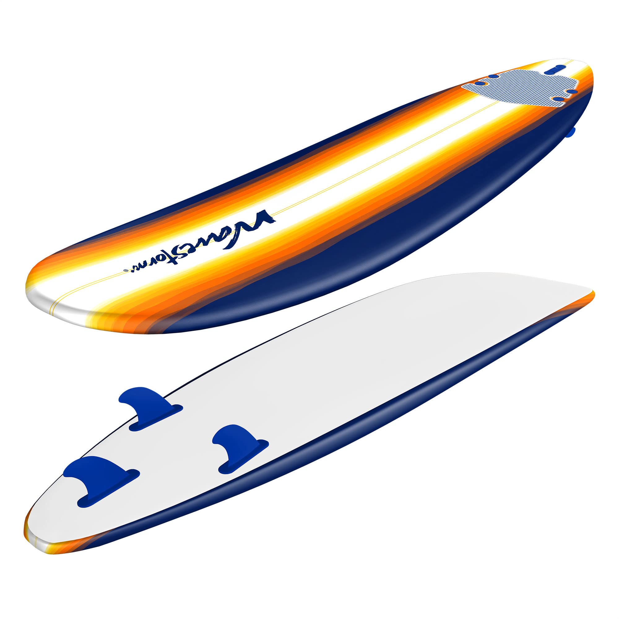 Wavestorm - Klassisches Surfbrett aus Schaumstoff, 2,4 m