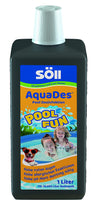 Söll AquaDes 1L - Pool-Desinfektion & Wasserpflege gegen Bakterien & Keime - Für Pool, Planschbecken & Schwimmbecken