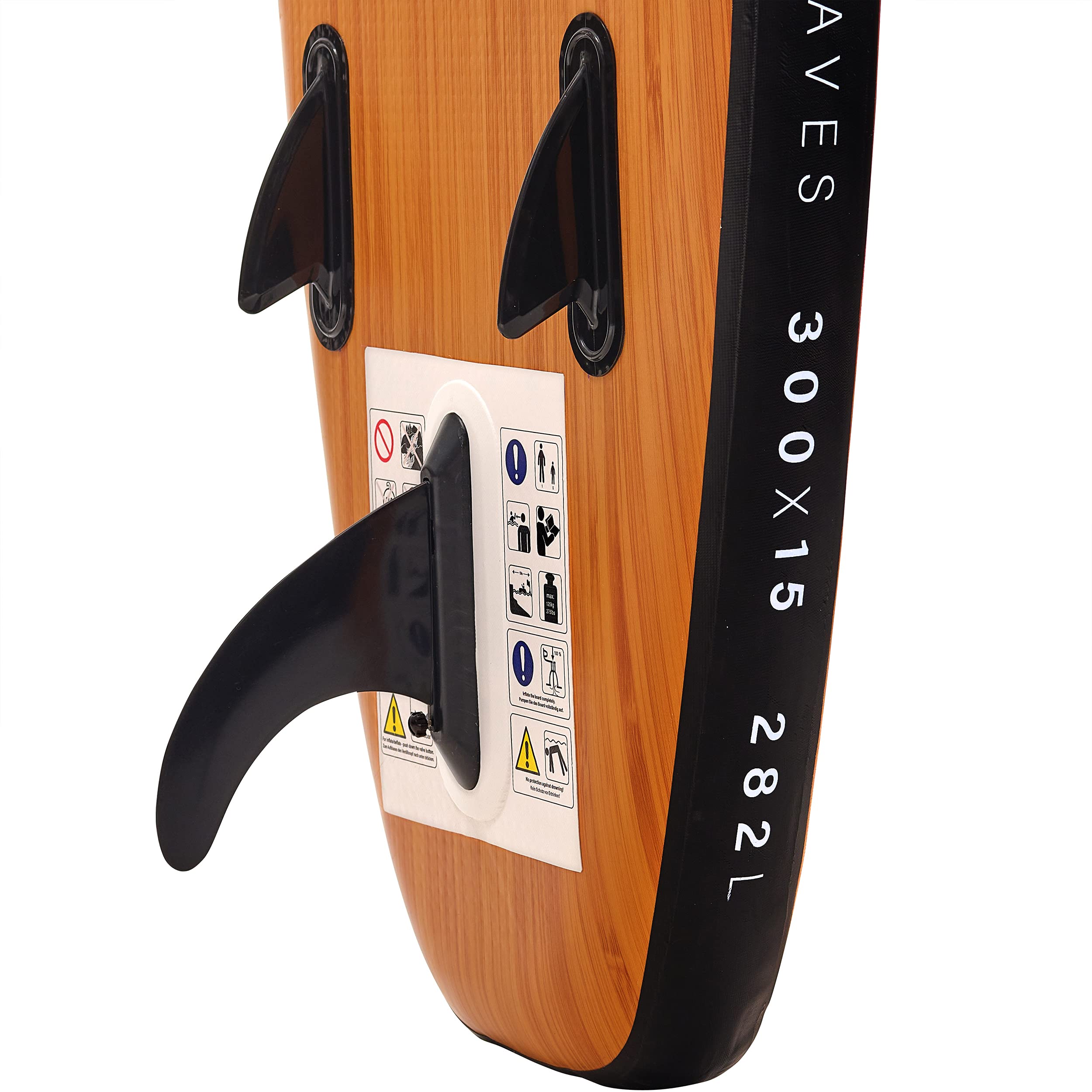 Apollo SUP Board Wood - Allround - 300 x 15 cm